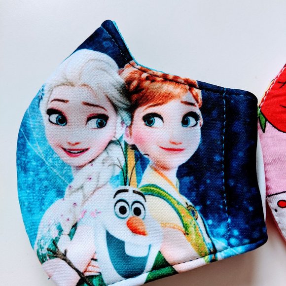 Kid Masks 3 Layer, Frozen Donald duck for girls - Picture 2 of 5